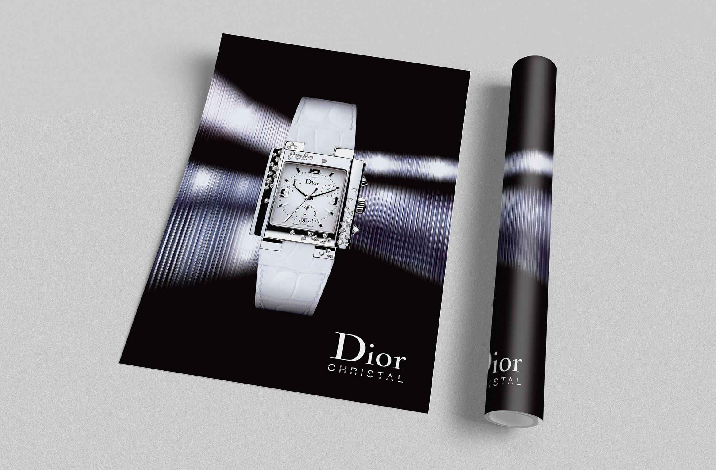 تصميم ساعات Dior