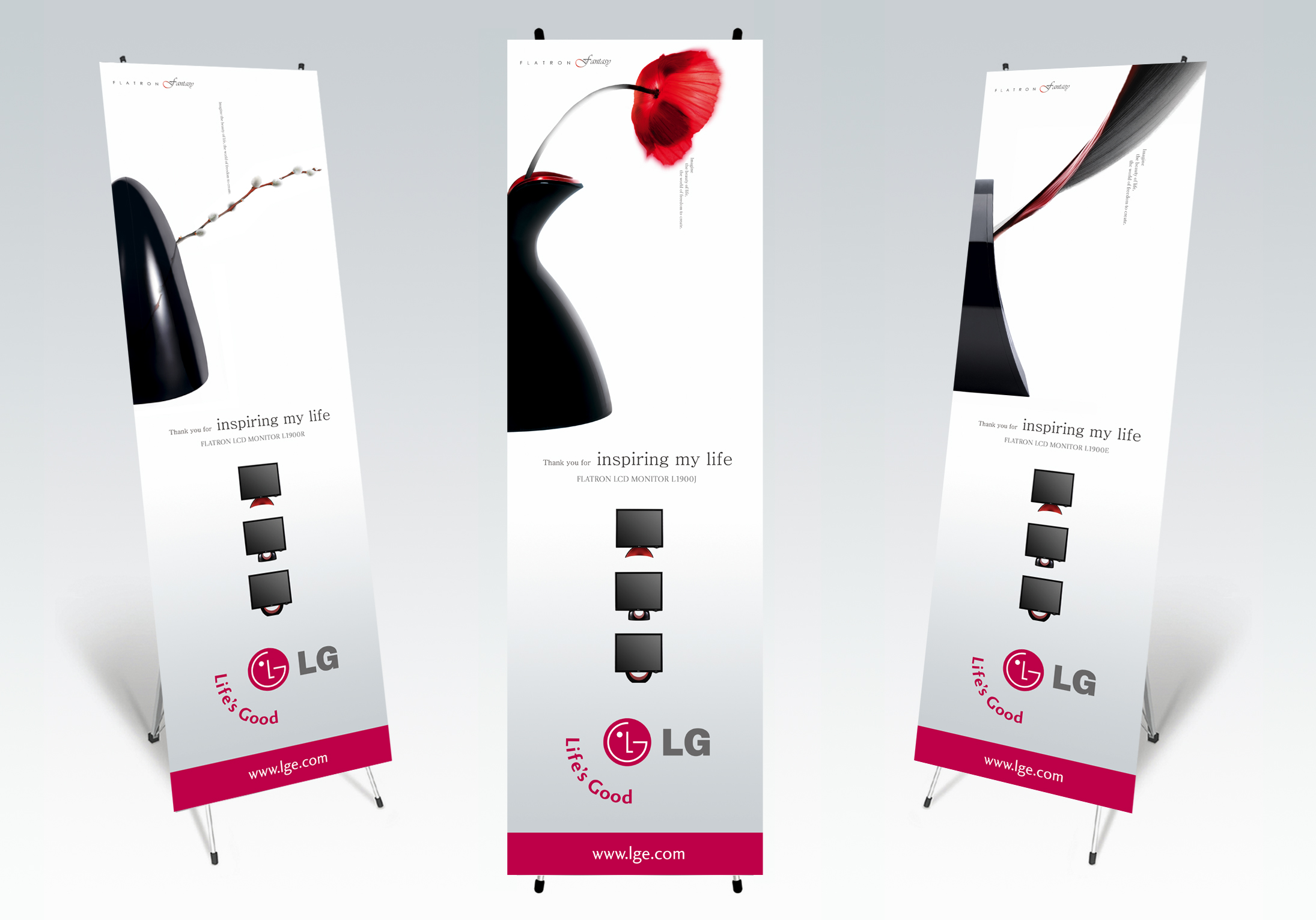 تصميم استندات رول أب lg
