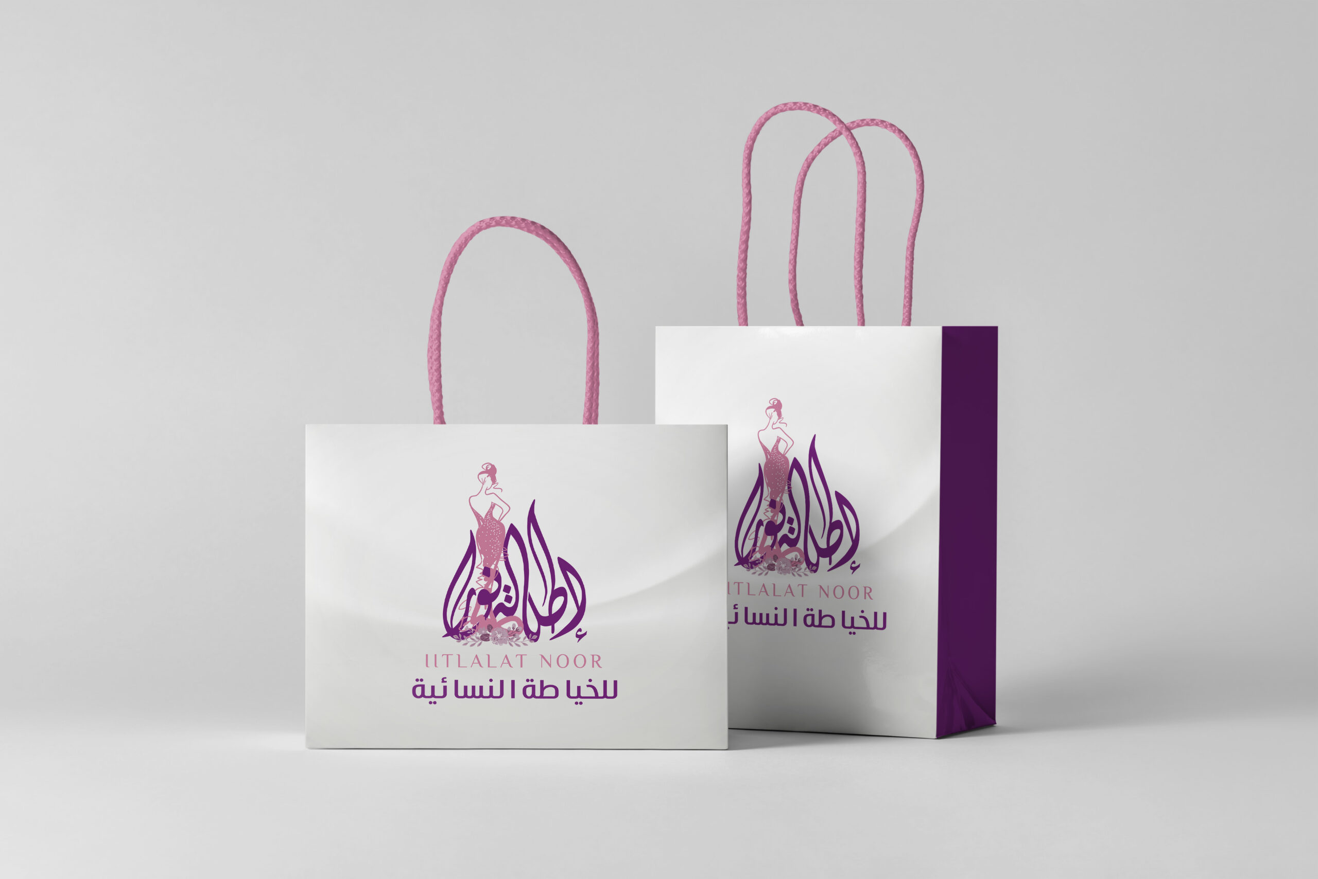 تصميم شعار وهوية إطلالة نور