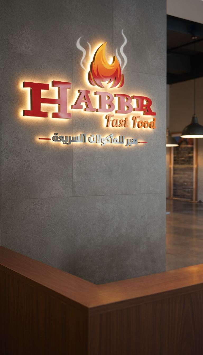 تصميم شعار مطعم