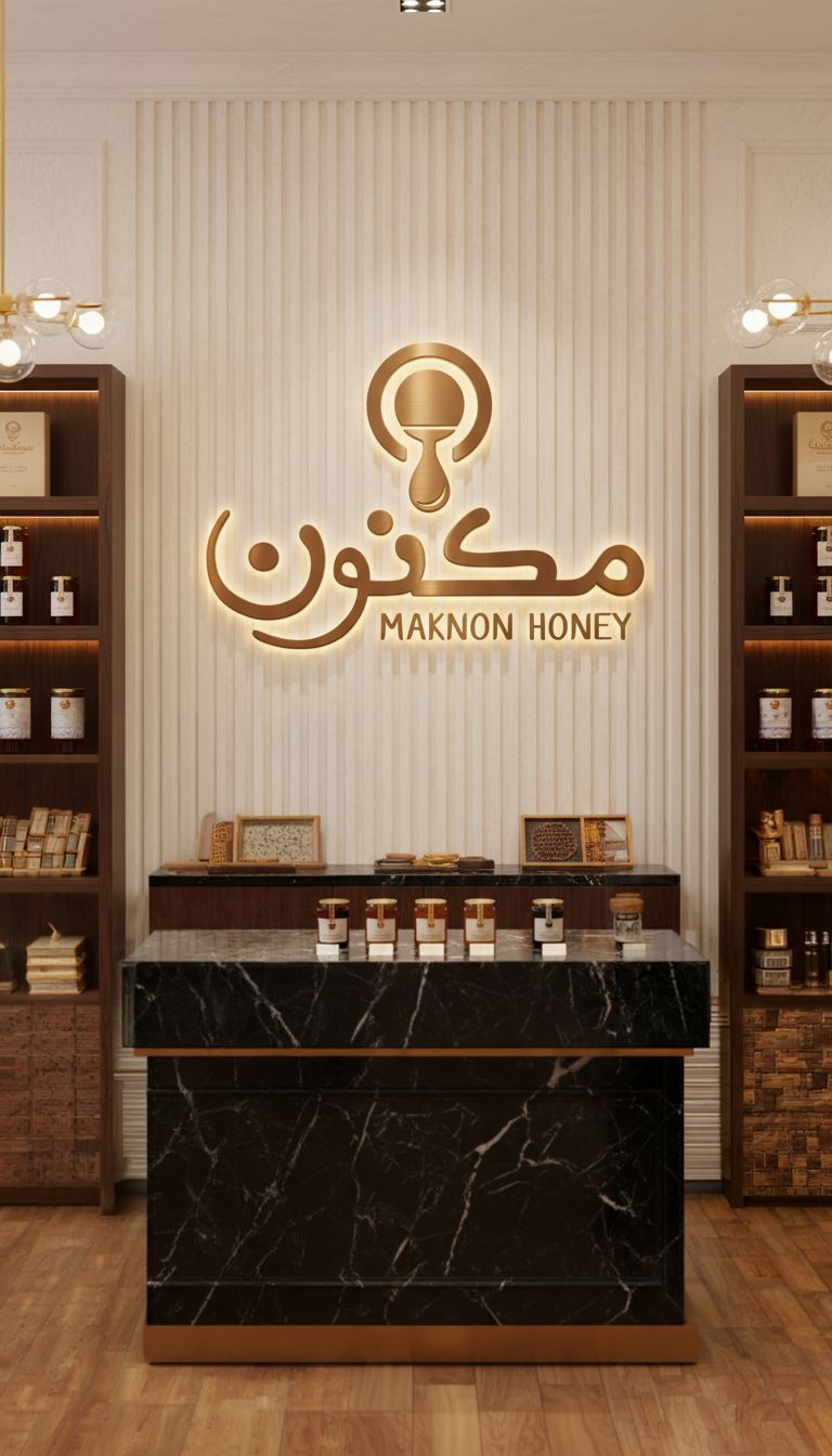 تصميم شعار عسل