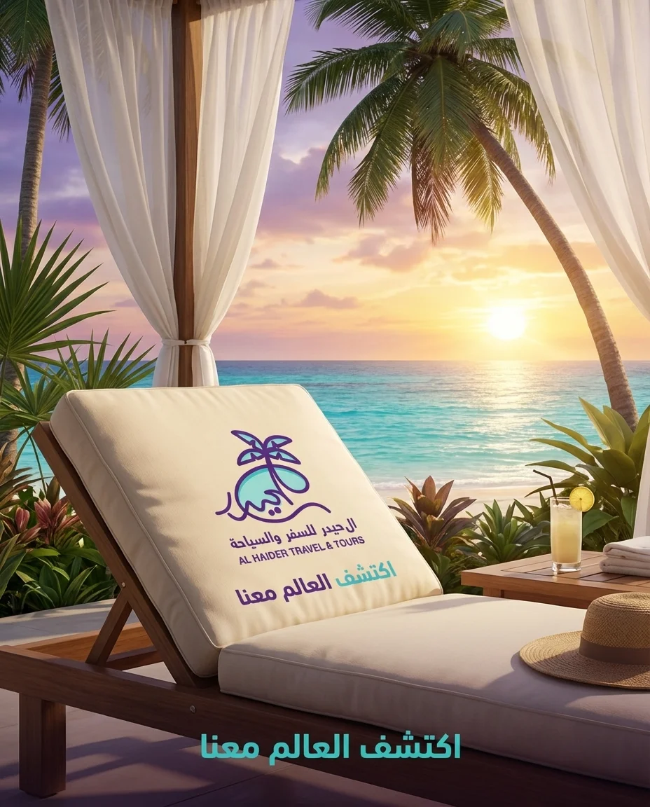 تصميم شعار مكتب سياحة