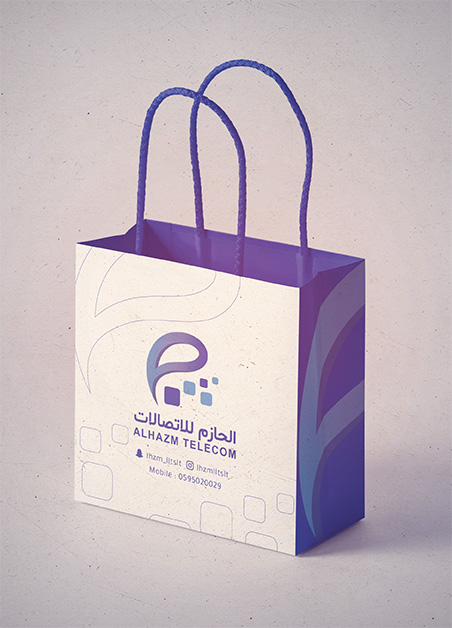 تصميم شعار محل اتصالات