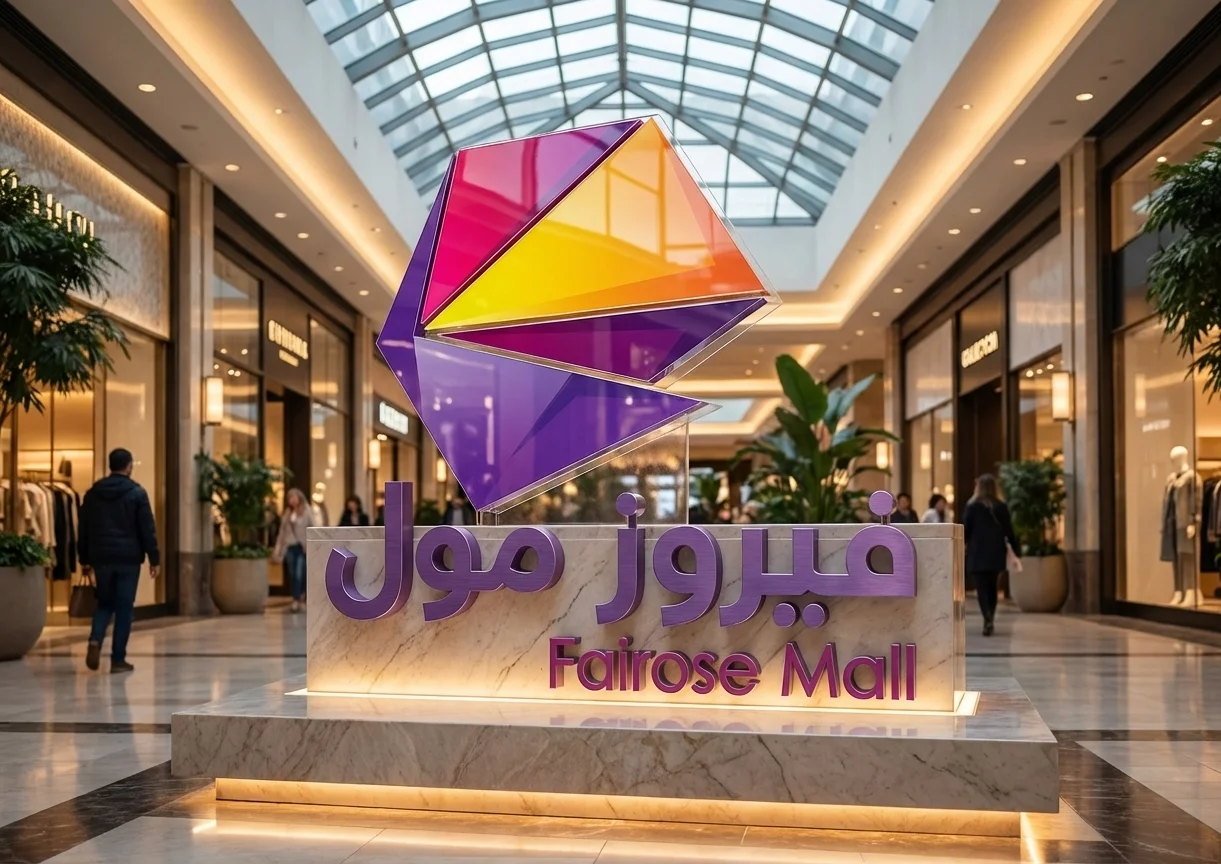 تصميم شعار مركز تجاري  فيروز مول